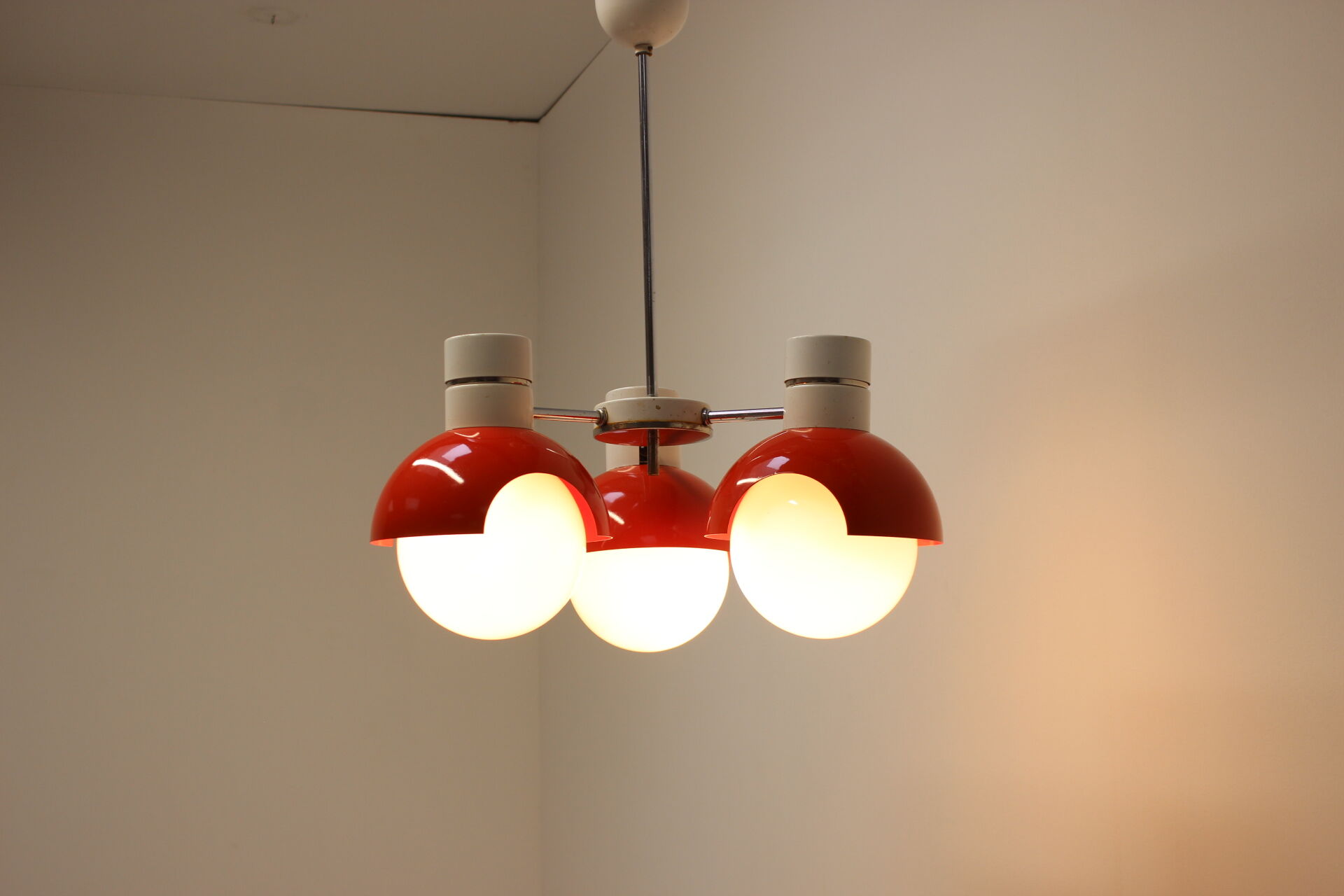 Space Age Chandelier by Napako, 1970s