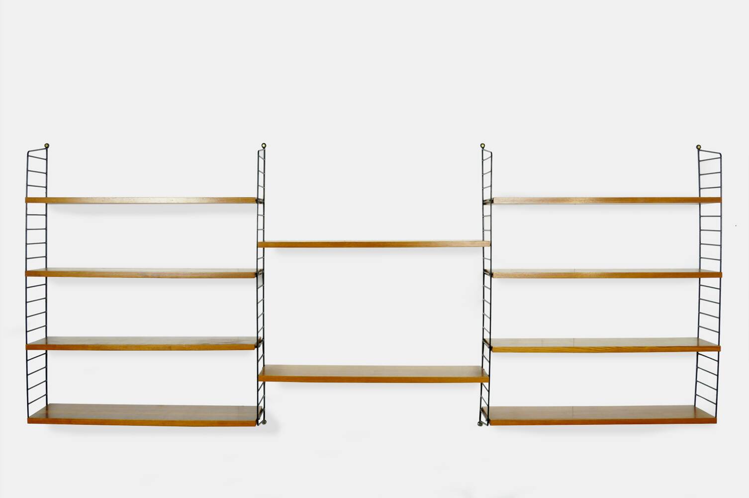 Vintage wall-unit – String shelf by Nisse Strinning and Kajsa Strinning, 1950s Sweden