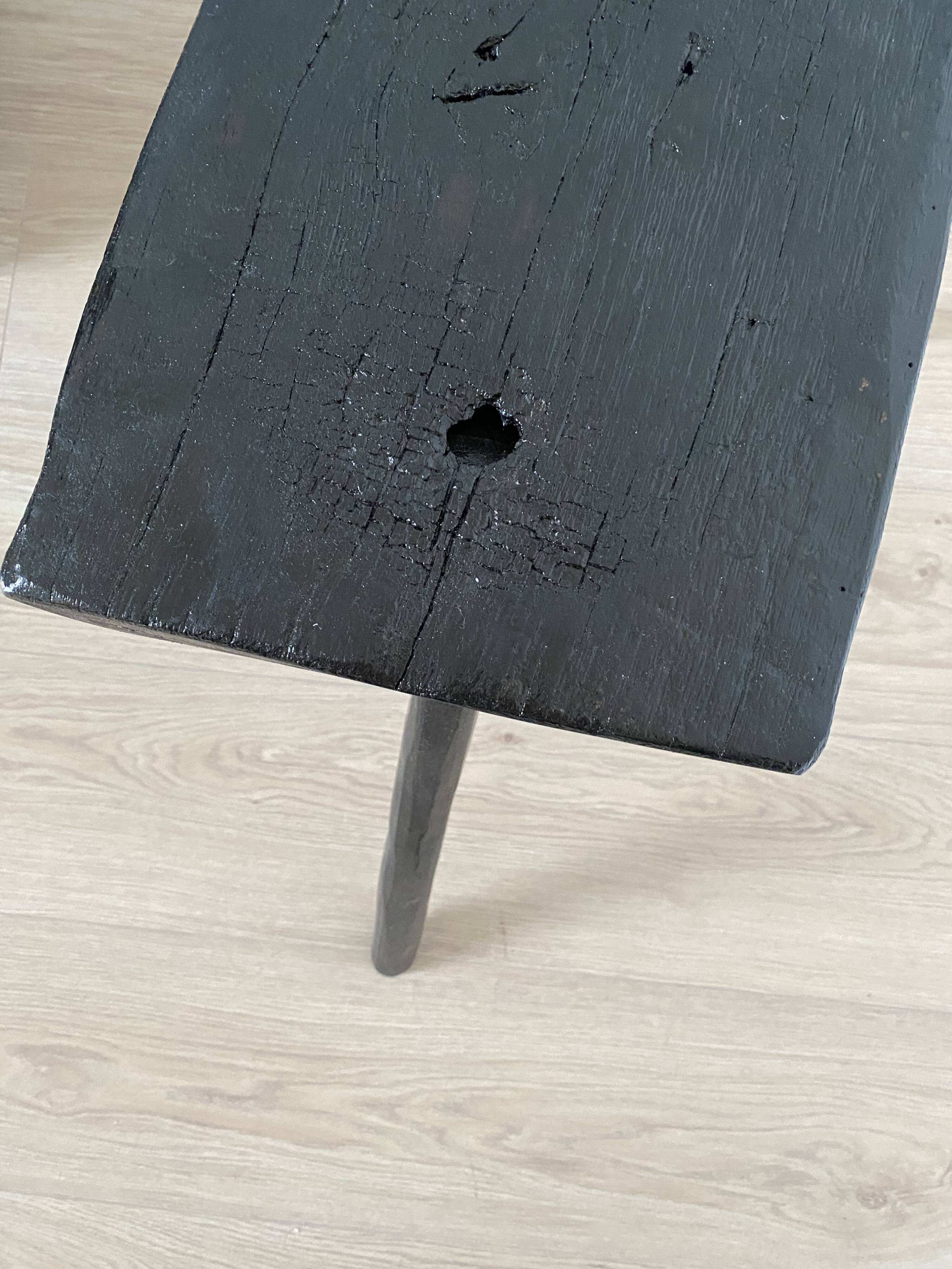 Farm Tripod Burnt Wood