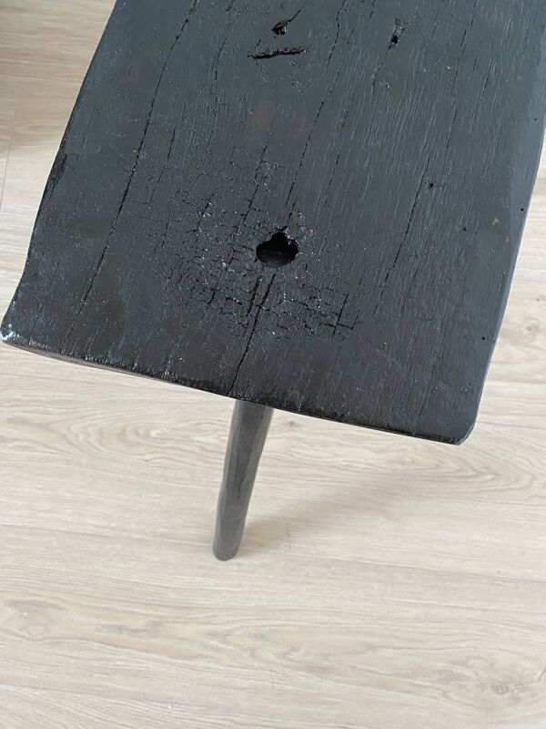 Tripode de ferme Bois brulé