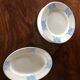 set of 7 dessert plates and 1 vintage serving dish