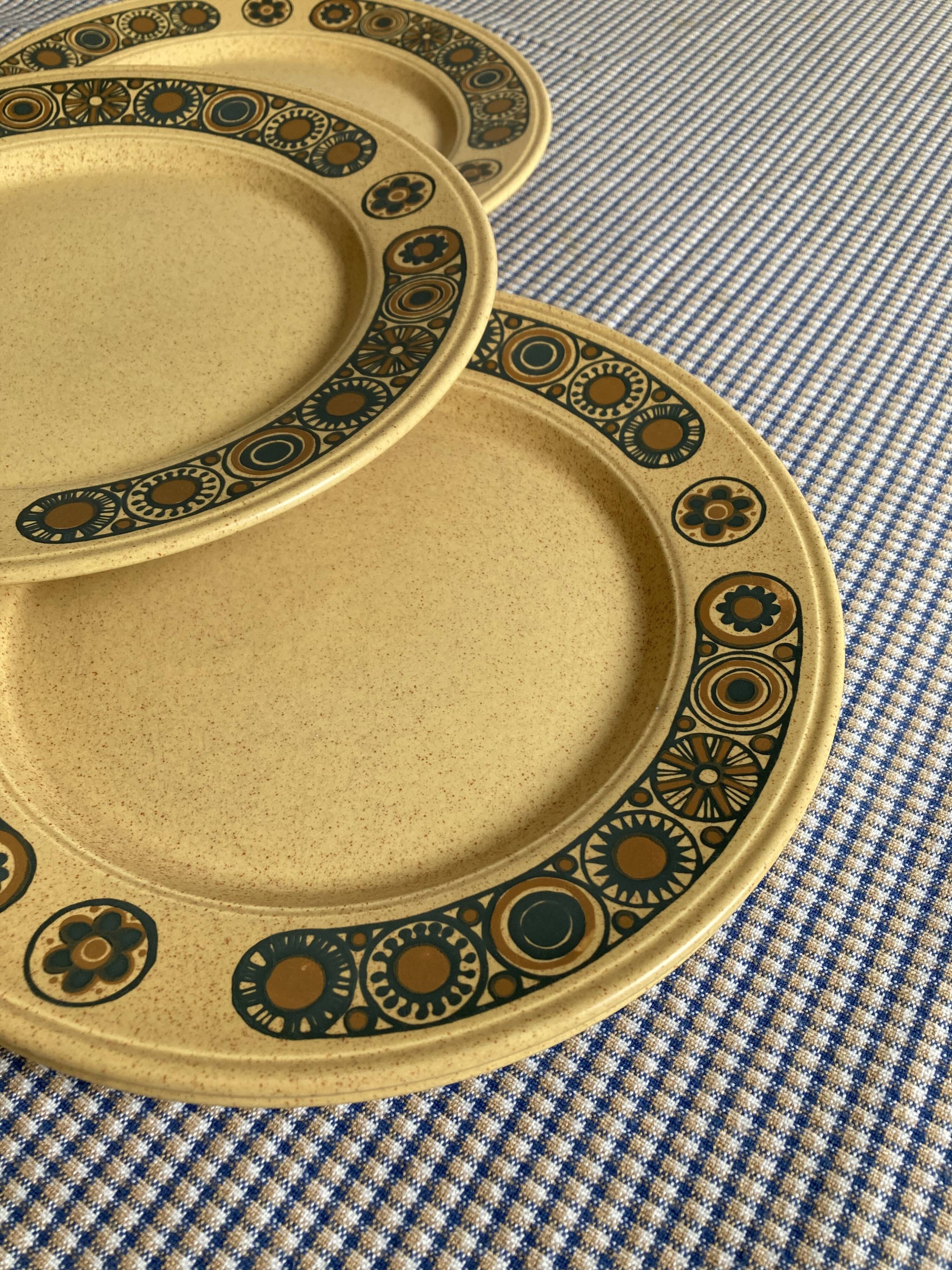 Kiln craft English plates