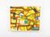 Abstract Cubist Table - Oil on Canvas Signed B. Géral