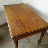 Oak farm table, wooden desk