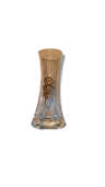 Vase avec motif etain
