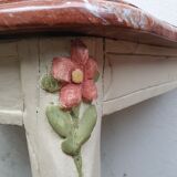 Louis XV style console - painted wood - 20th