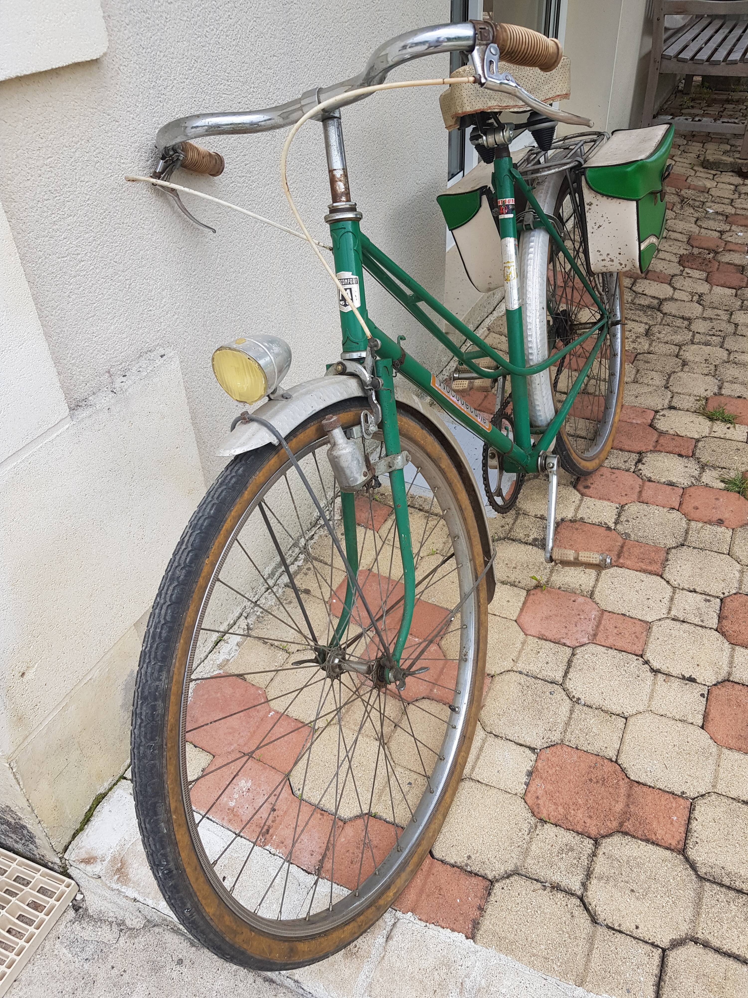 Vintage motobecane bike