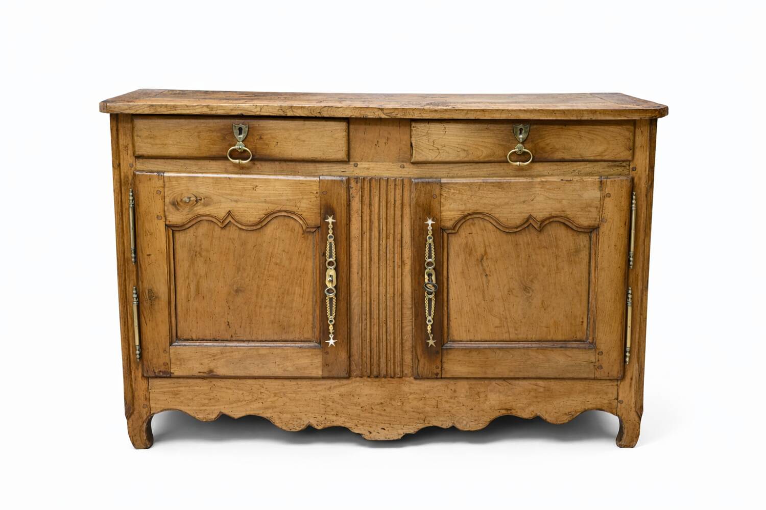 Antique solid wood chest of drawers