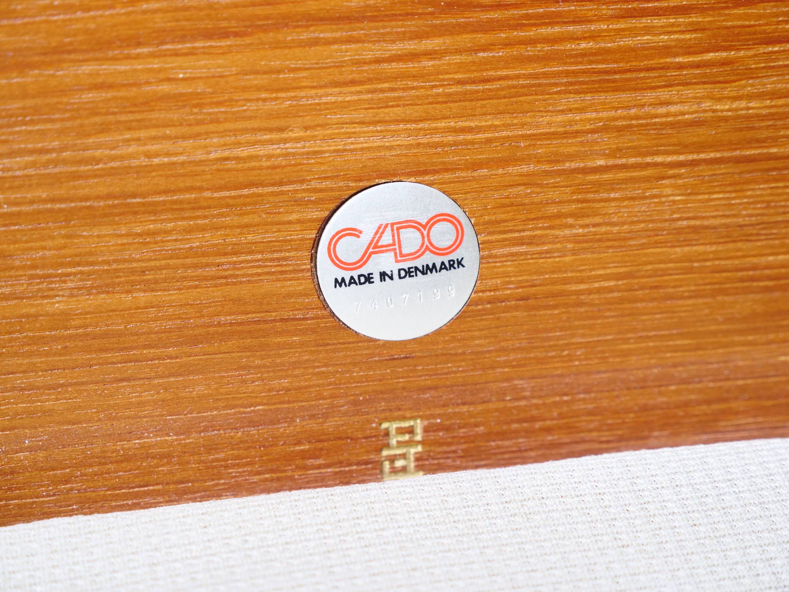 Senator Lounge Chair in Teak by Ole Wanscher for Cado Denmark, 1960s