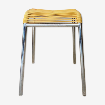 Vintage scoubidou stool