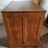 Blond oak desk