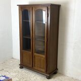 Armoire vitrée vintage 1950