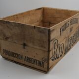 Vintage fruit wood box