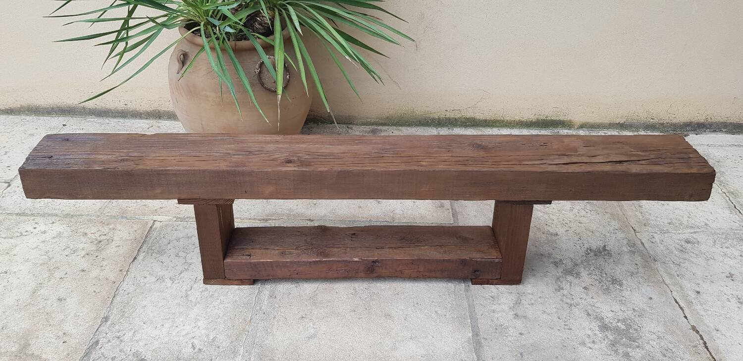 Wabi Sabi wooden console