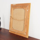 Painting „The Deep in the forest”, Scandinavian design, 1970s