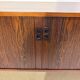 Mid-Century Modern Low Sideboard With Sliding Doors, Italy, 1960s