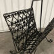 Wrought iron magazine door from the 50s