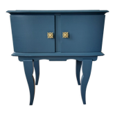 Blue bedside