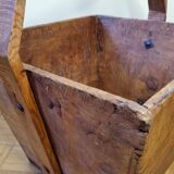 Old wooden rice or tea basket