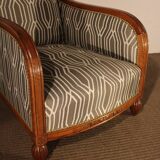 Pair of Art Deco armchairs