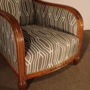 Paire de fauteuils art déco