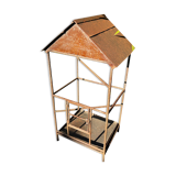 Cage iron birds