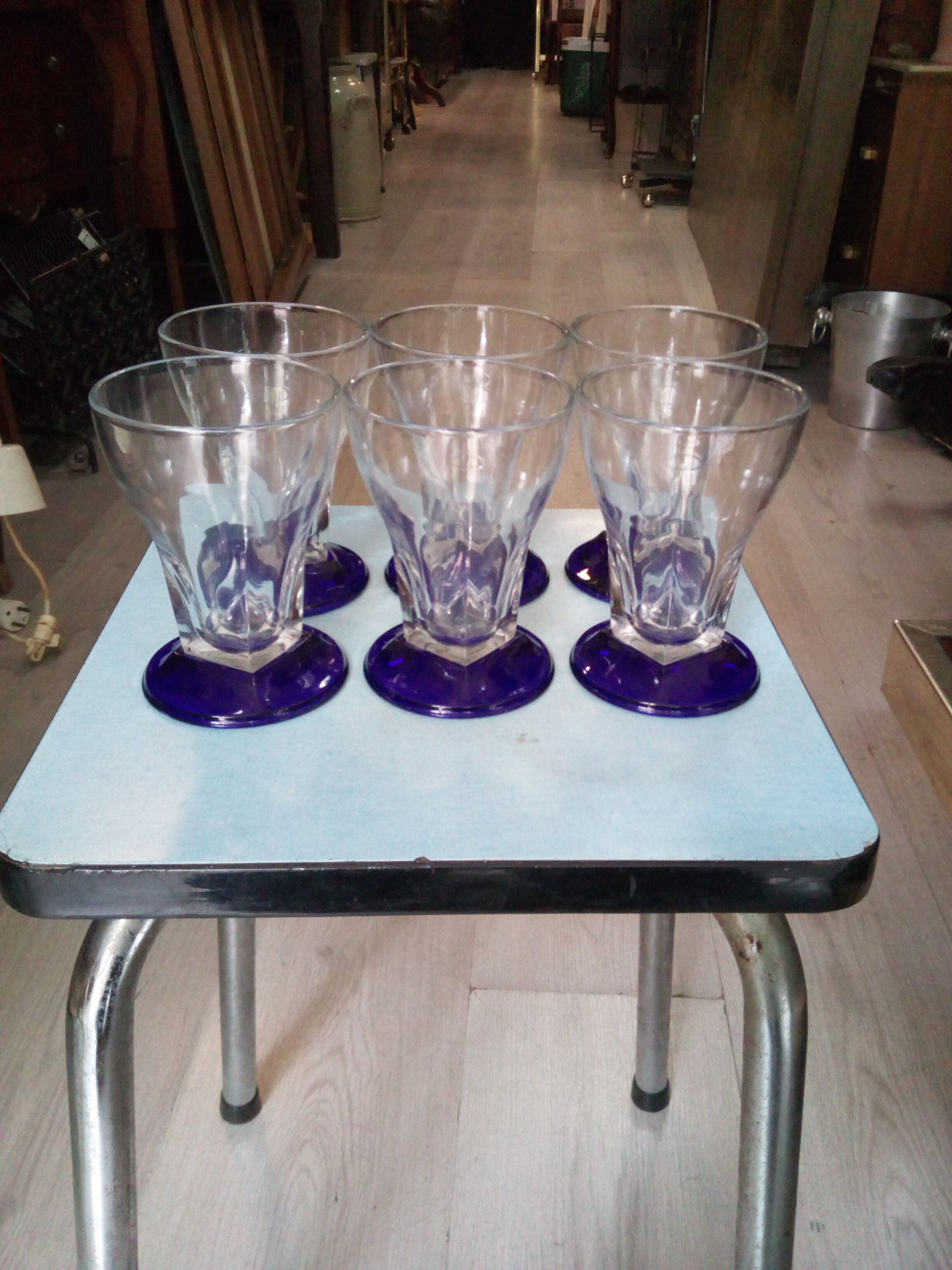 Lot of 6 glasses