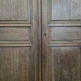 Oak closet doors