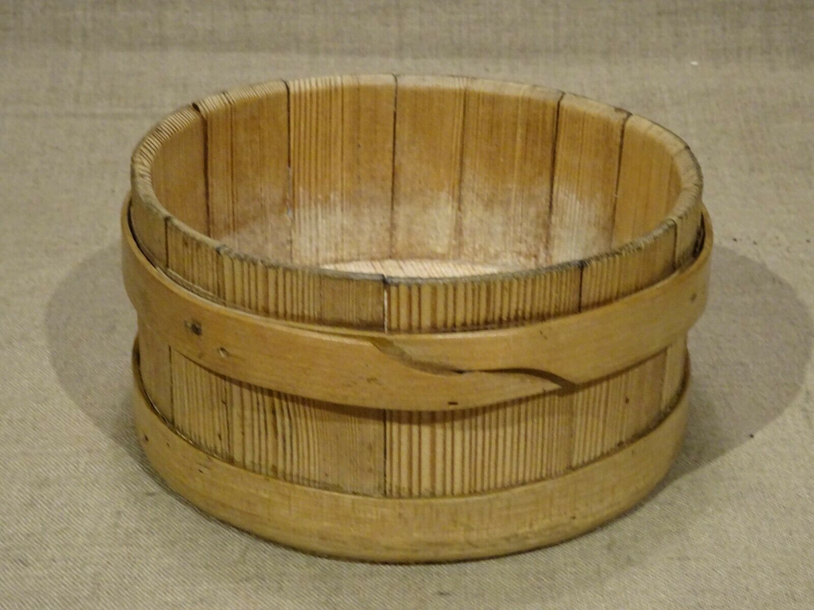 Old wooden cheese mold munster Vosges Alsace