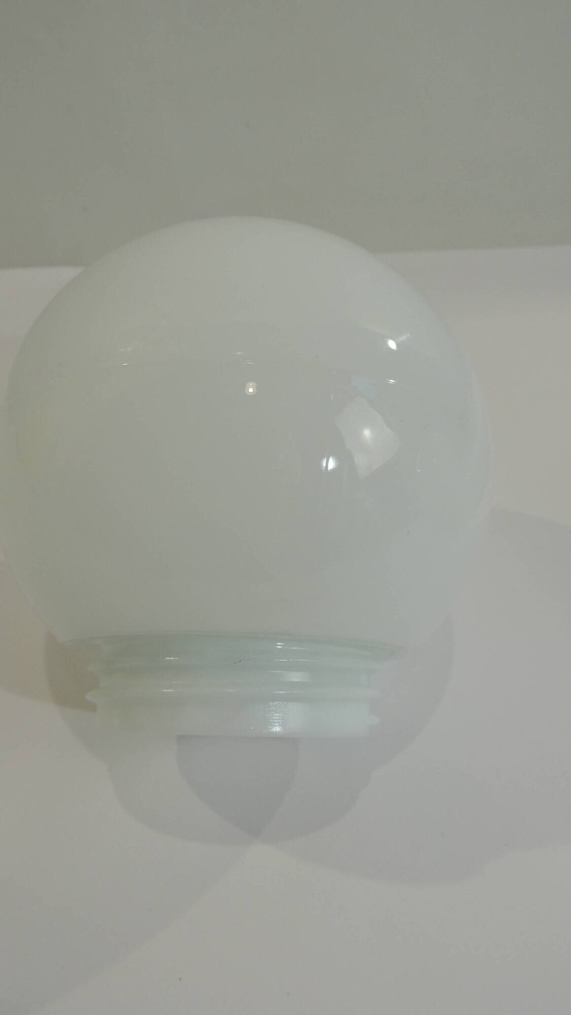 Vintage 1970s wall light pair – White ball wall light – Luminaire