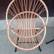 Pair of shell armchairs