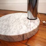 Vintage lamp 3 foot marble globes