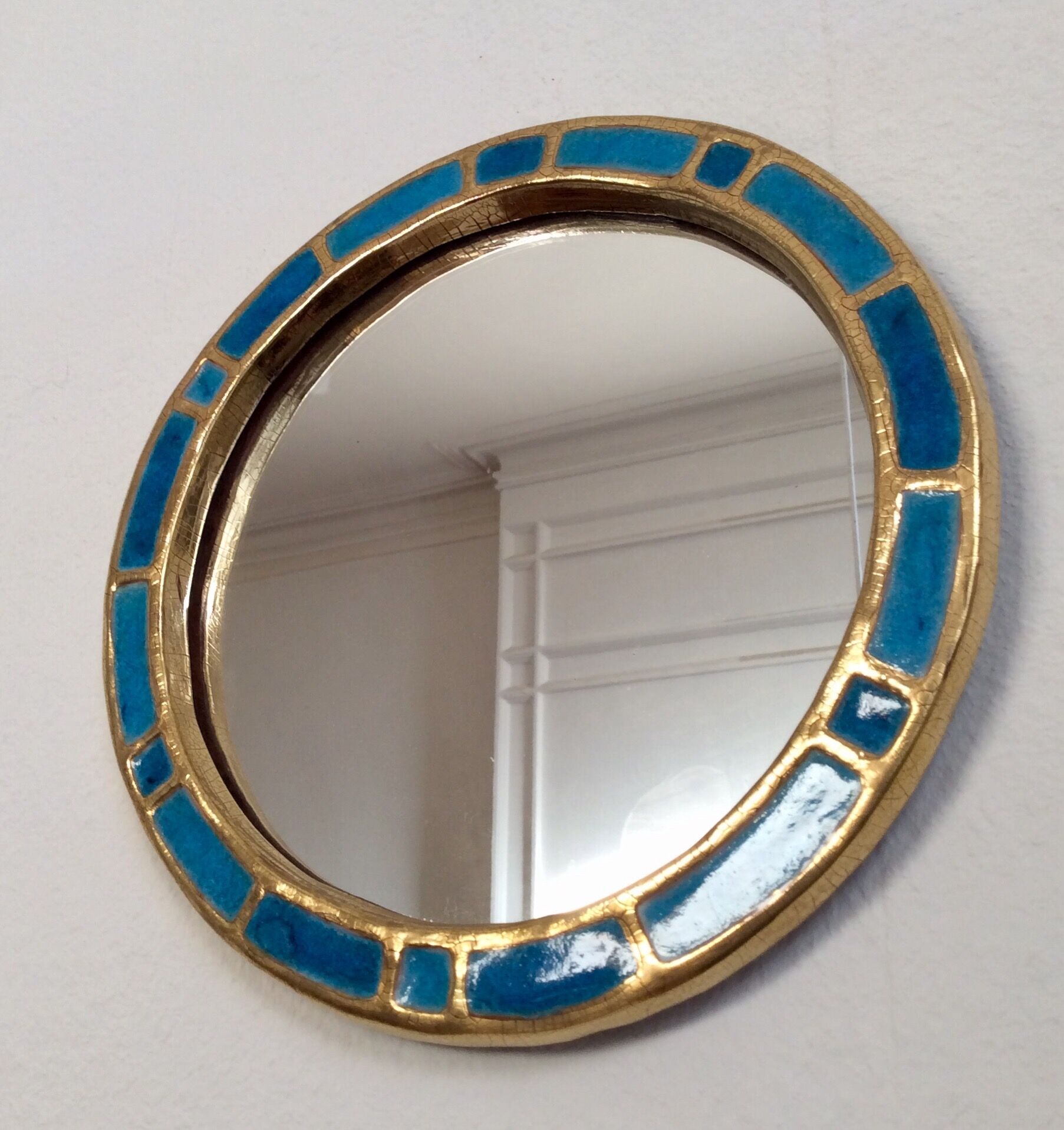 Ceramic mirror, 1960s
