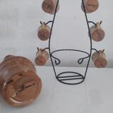 Sandstone liqueur service by Vallauris
