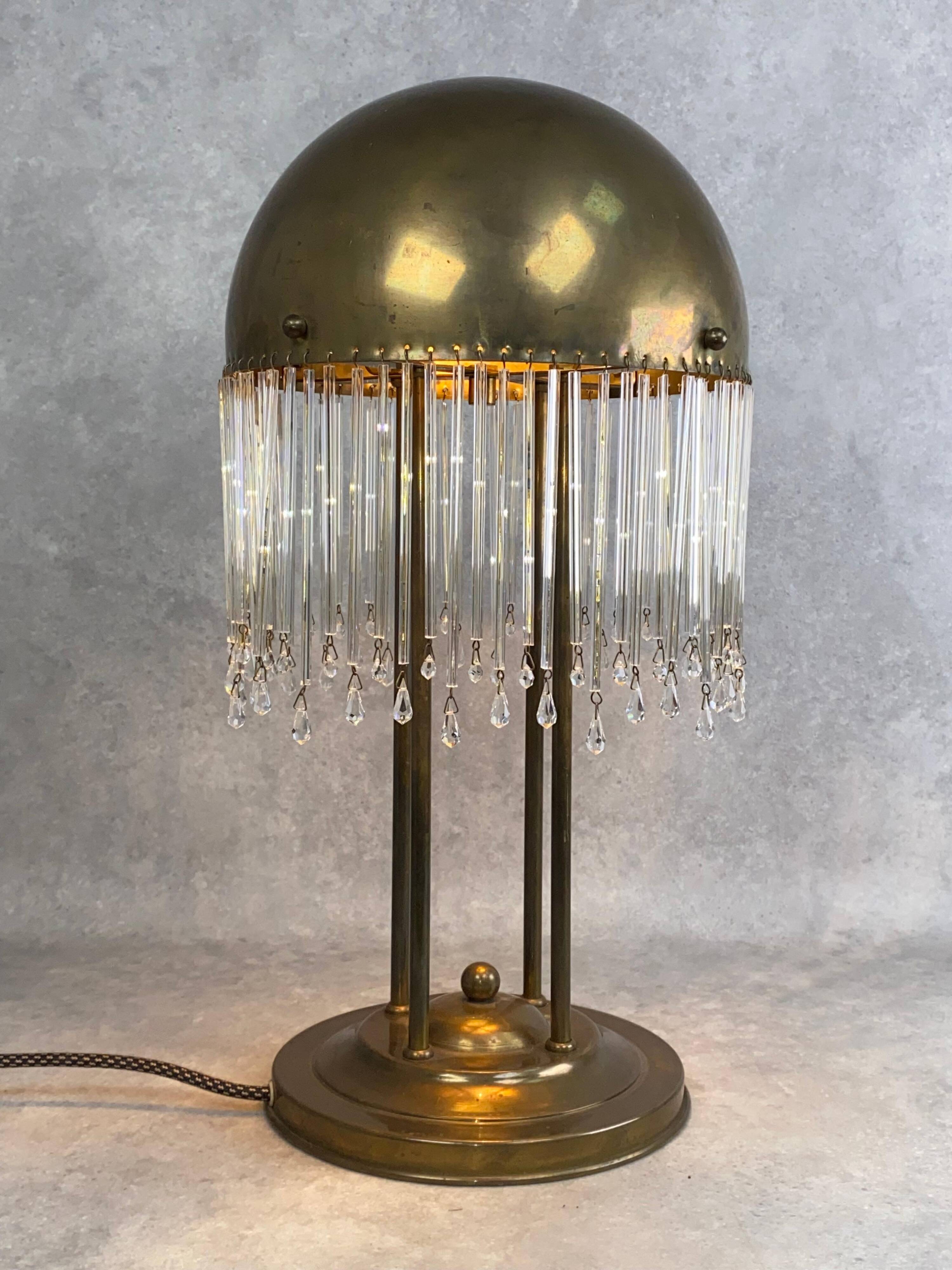 Vienna Secession Desk Lamp by Josef Hoffmann