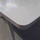 Large vintage extendable dining table – splayed legs