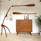 Lot of 2 paddles canoe vintage