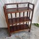 Old furniture rattan shelf 3 shelves 70s vintage