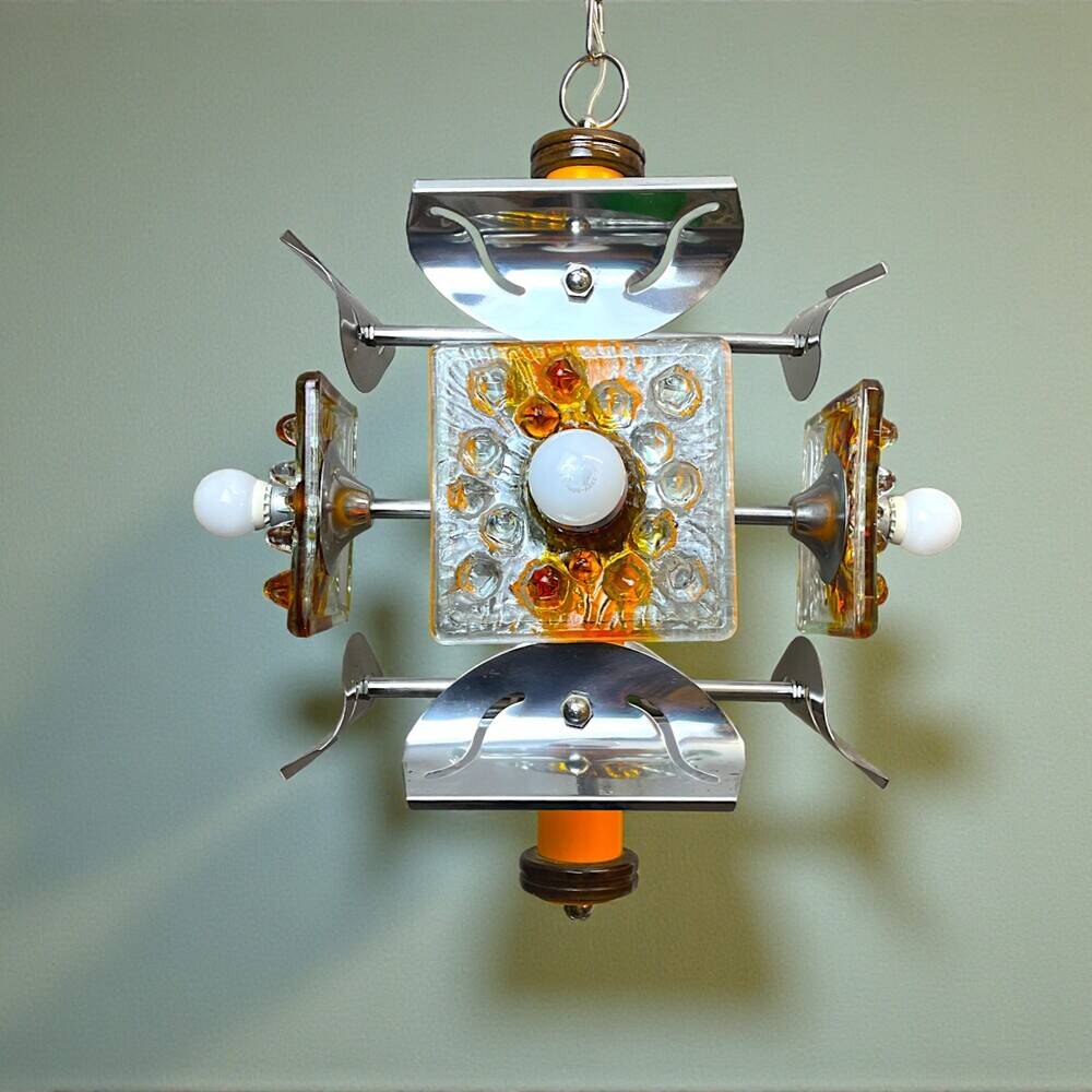 Murano glass modern chandelier