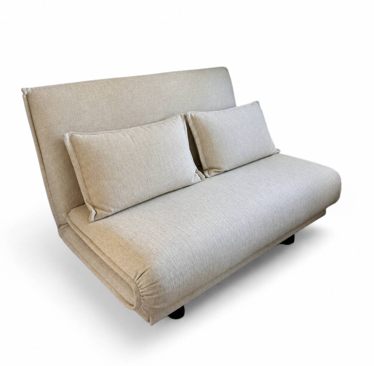 Wittmann bed sofa Model Colli two-seater by Franz Rendl, design 1985, top condition / original upholstery
