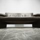 Jori Dark Brown Leather Two Seat Sofa, Belgium, 1990s