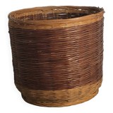 Wicker rattan planter