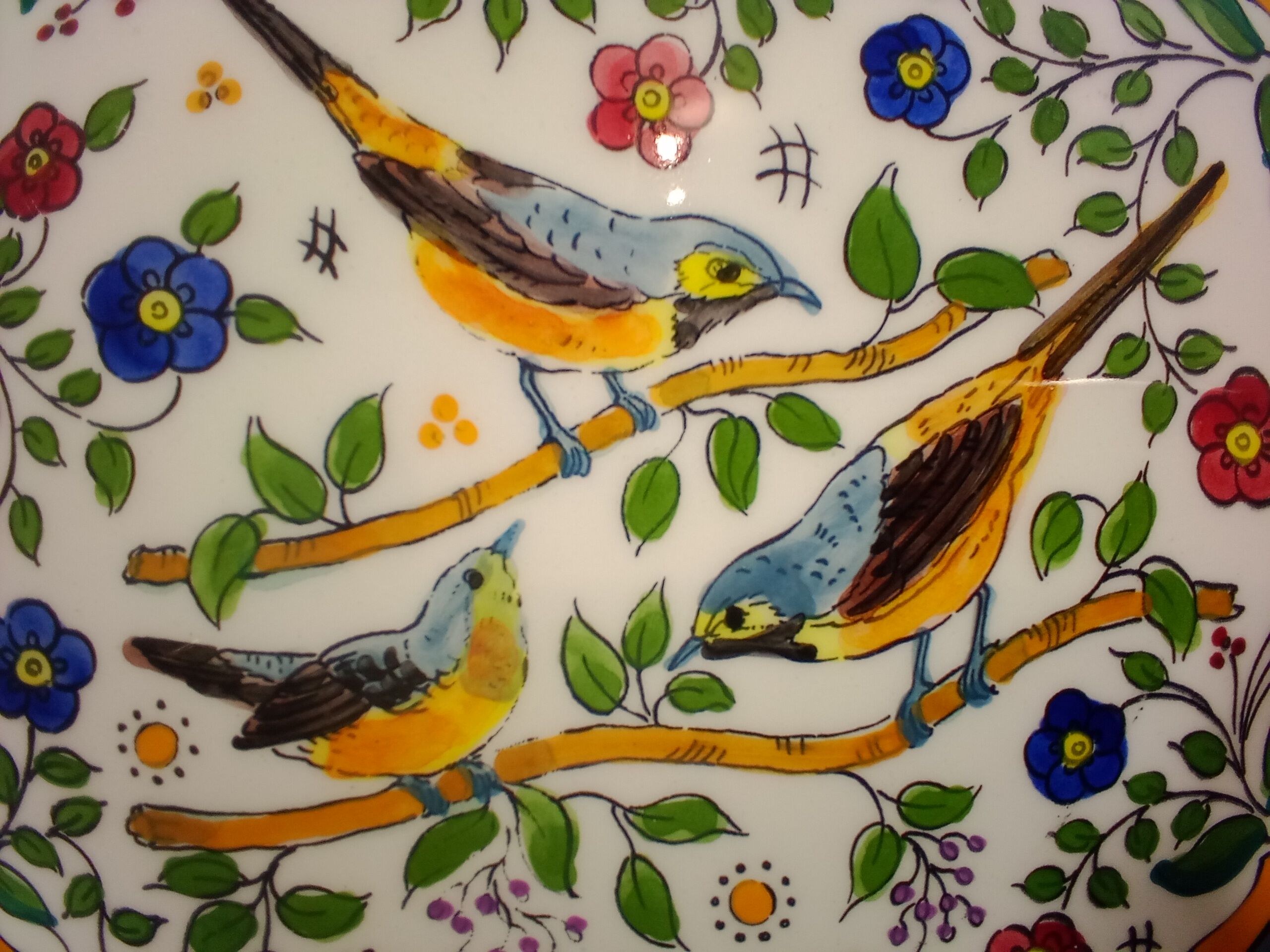 Ceramar Spain ceramic plate 18 cm in diameter