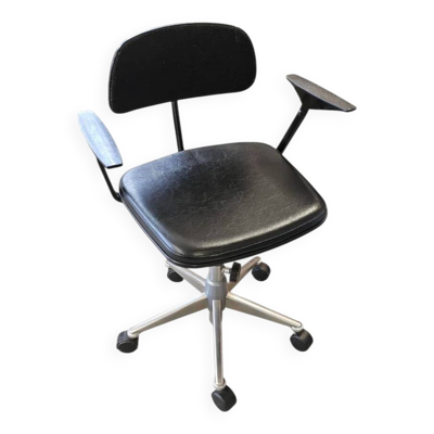 Chaise de bureau du milieu du siècle par Friso Kramer pour Ahrend de Cirkel / années 1960