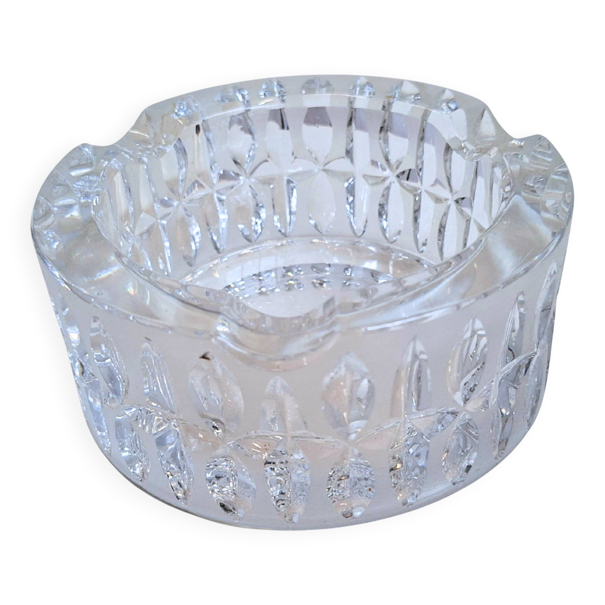 Cendrier Vintage Hoya Crystal Tokyo – Cristal de Haute Qualité 1970