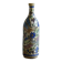 Antique Iznik Style Pottery Bottle with Birds, Ottoman Revival Ceramic Vase