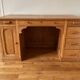 Antique oak desk