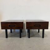 Pair of vintage Scandinavian bedside tables
