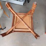Vintage rattan armchair