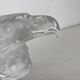 Lalique Eagle Head — Signed crystal from the 1980s